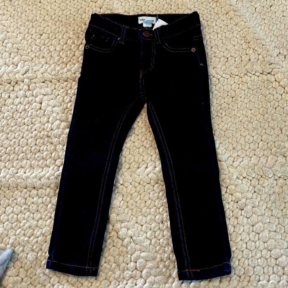 Miles The Label 3Y dark denim jeans for toddler boy